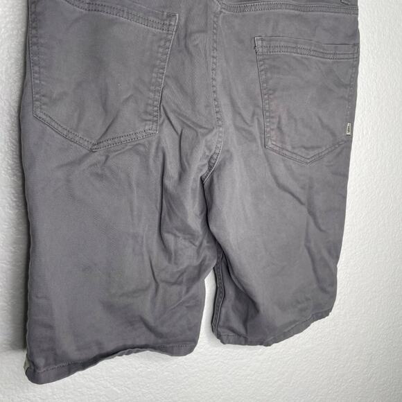 Vans Mens Shorts Size 30 Light Gray Casual 10" Inseam Cotton Everyday Wear - Picture 14 of 16